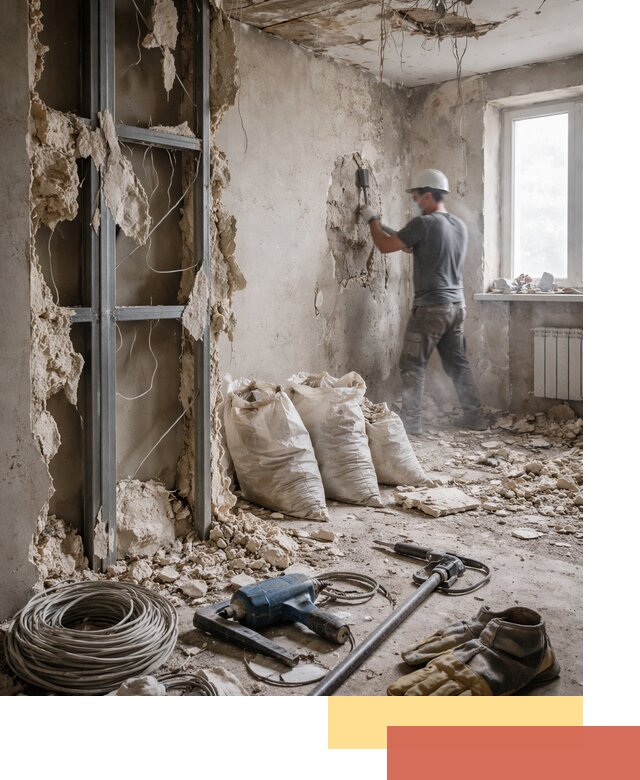 Профессиональный демонтаж зданий и конструкций в Сестрорецке