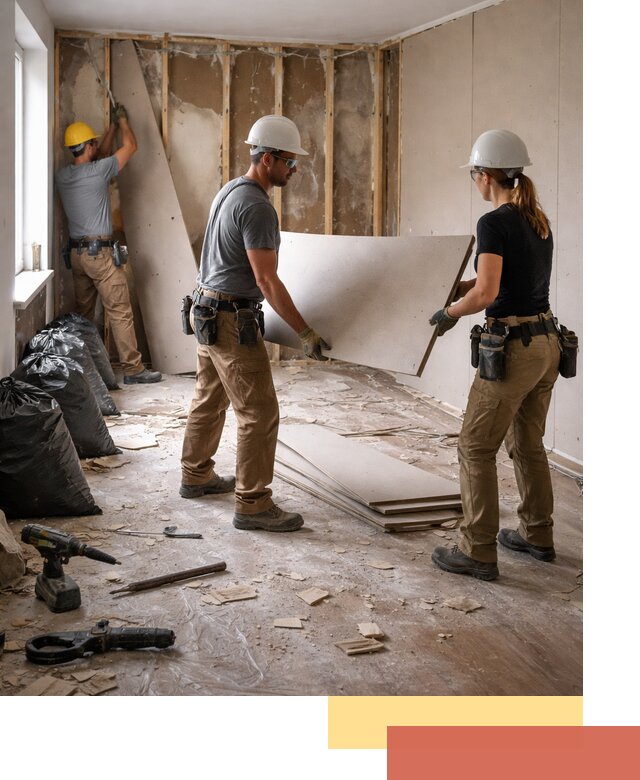 Демонтаж стеновых панелей в Сестрорецке быстро и аккуратно