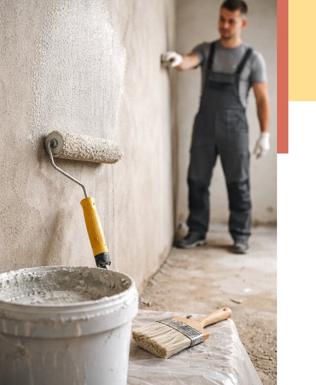 Нанесение бетоноконтакта на стены в Сестрорецке от 4305 руб. быстро и недорого | ОТДЕЛОЧНИК-Сст