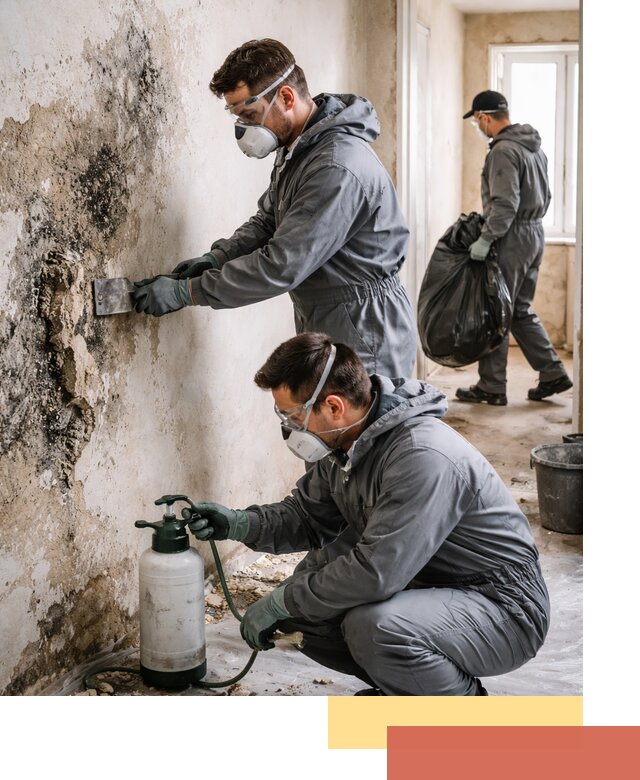 Удаление плесени со стен профессионально в Сестрорецке