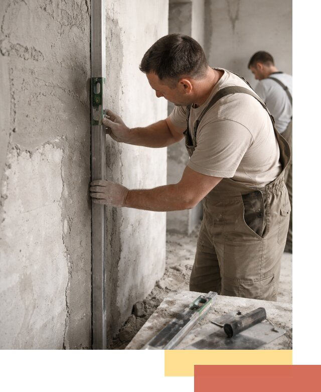 Установка штукатурных маяков в Сестрорецке с гарантией качества