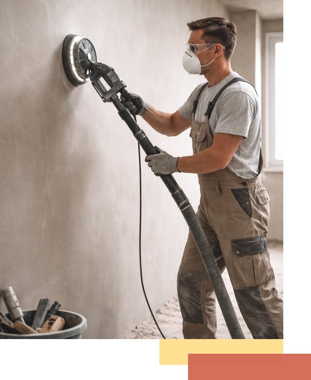 Профессиональная шлифовка стен в Сестрорецке быстро и качественно