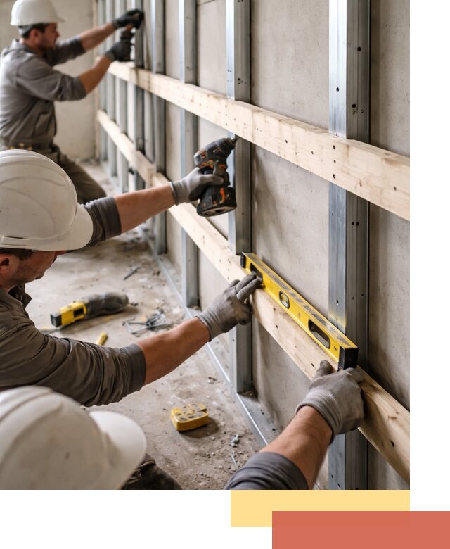 Устройство обрешетки под панели в Сестрорецке