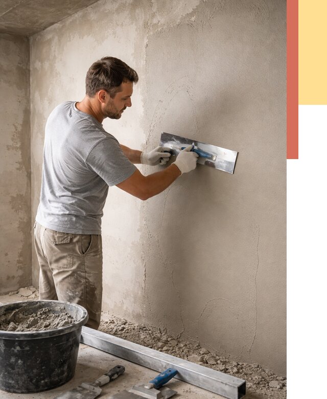 Штукатурка стен без маяков в Сестрорецке от 7379 руб/м2 — услуги и цена | ОТДЕЛОЧНИК-Сст