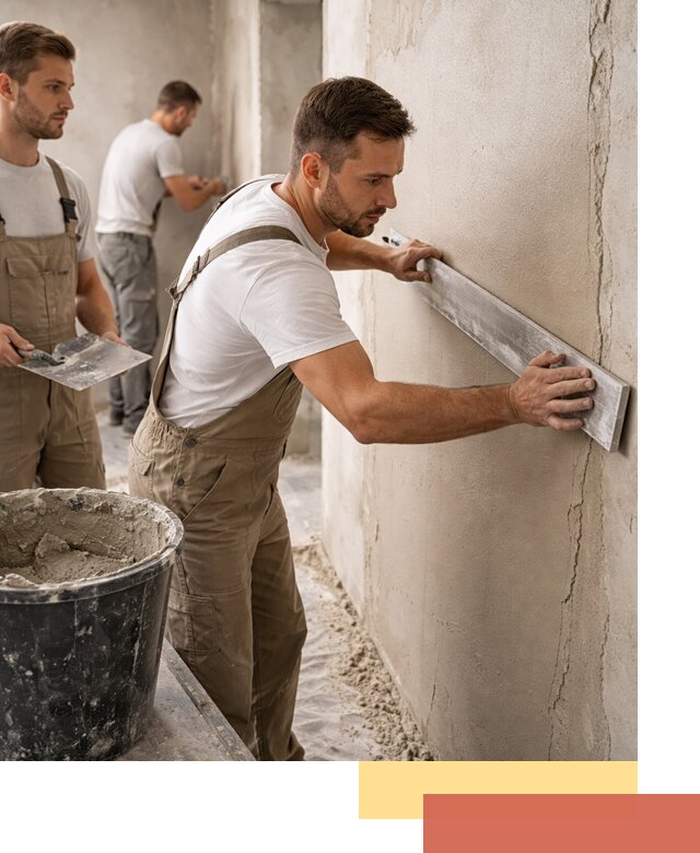 Штукатурка стен без маяков в Сестрорецке быстро и качественно