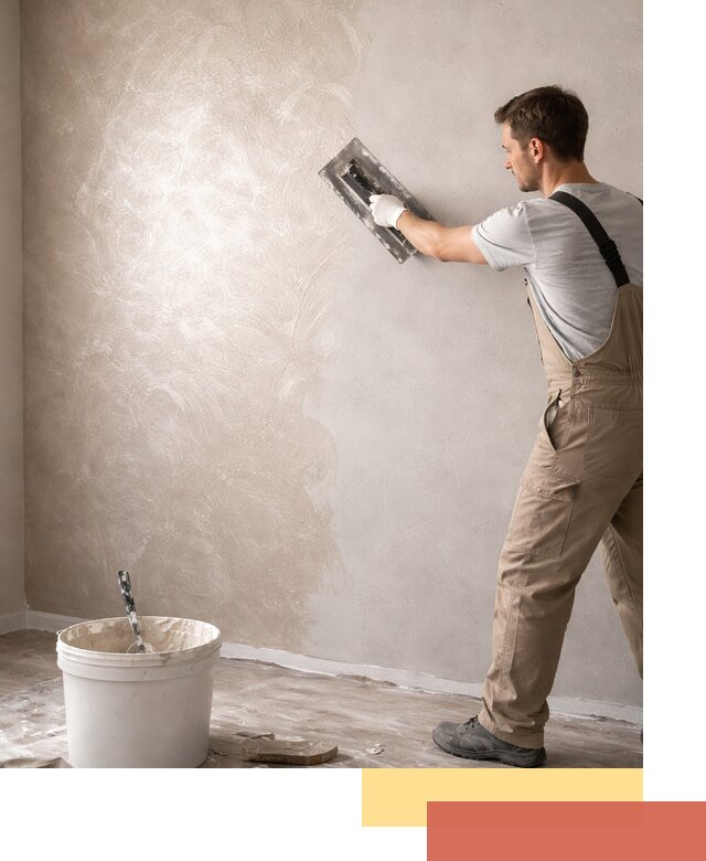 Декоративная штукатурка «Мокрый шелк» под ключ в Сестрорецке