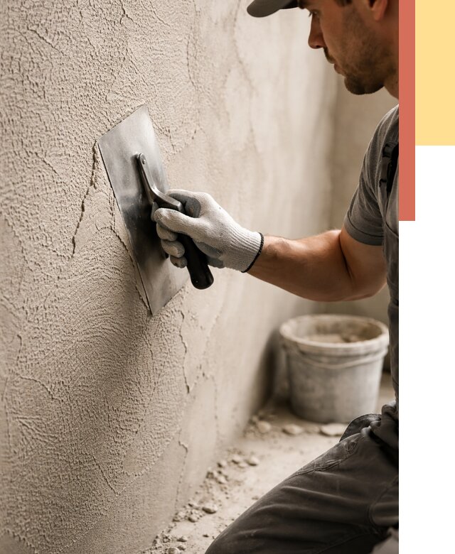 Структурная штукатурка стен в Сестрорецке от 4612 руб. под ключ | ОТДЕЛОЧНИК-Сст