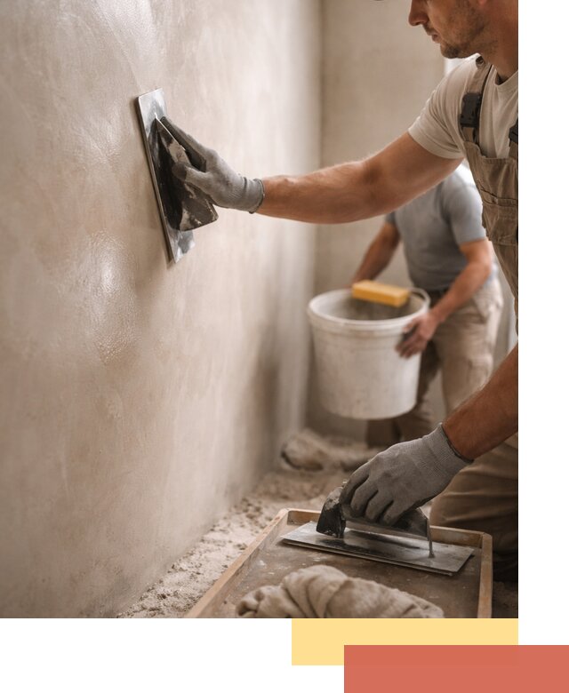 Нанесение марокканской штукатурки таделакт в Сестрорецке
