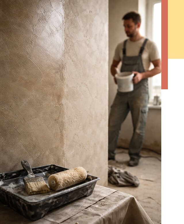 Нанесение воска на штукатурку в Сестрорецке от 3587 руб. | Услуги ОТДЕЛОЧНИК-Сст