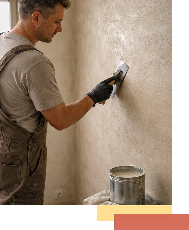 Нанесение воска на штукатурку в Сестрорецке для защиты и блеска