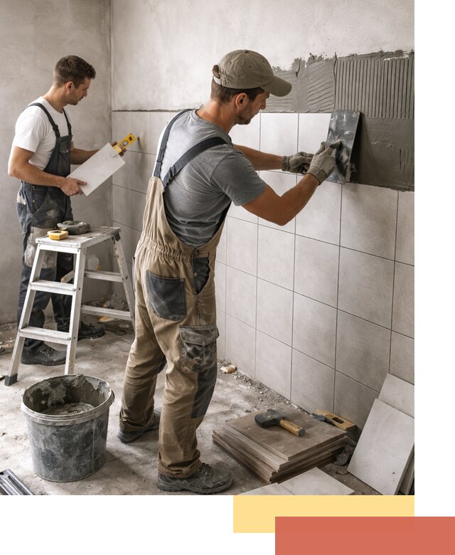 Укладка плитки на стены в Сестрорецке профессионально и надежно