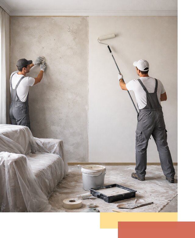 Покраска стен антивандальной краской в Сестрорецке