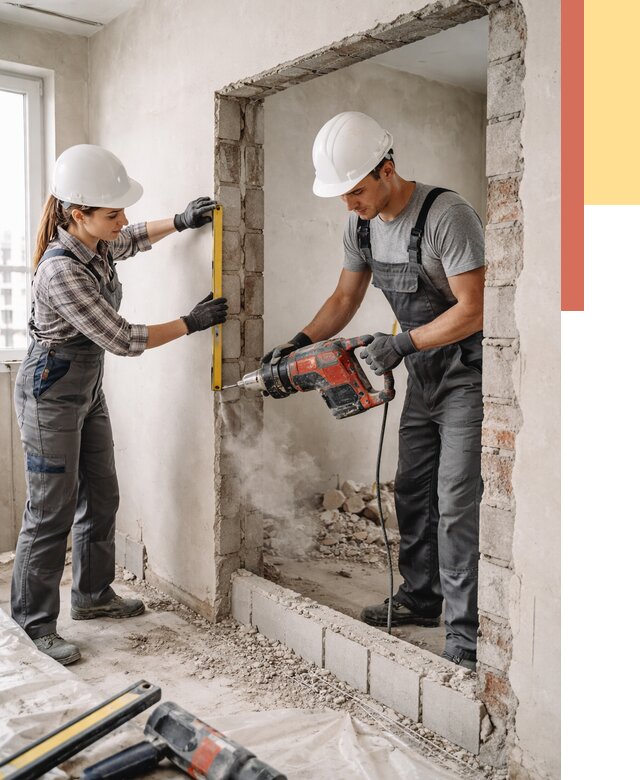 Создание проемов в стенах в Сестрорецке от 6662 руб. — алмазная резка и расширение | ОТДЕЛОЧНИК-Сст