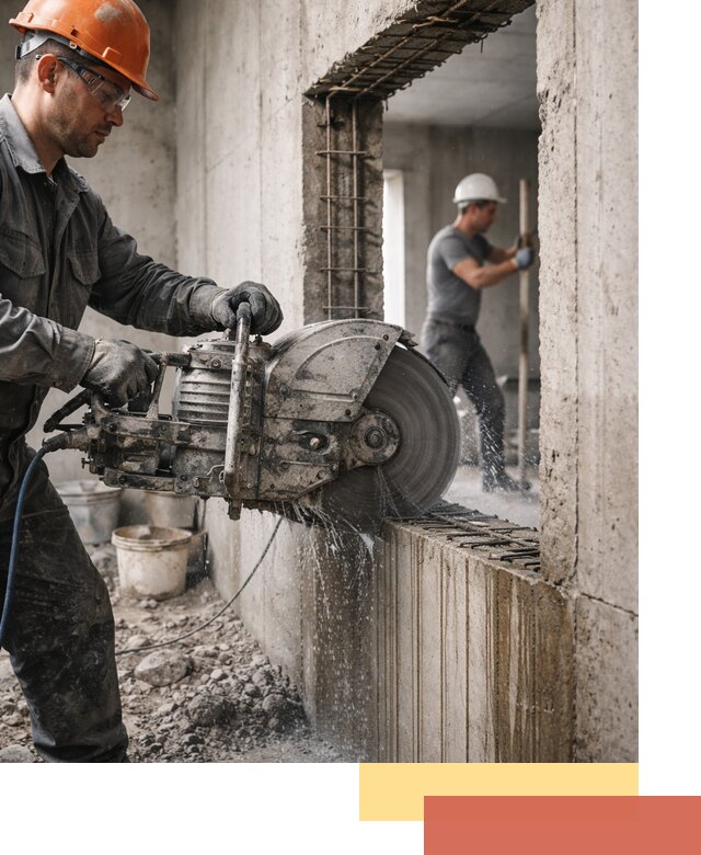 Алмазная резка проемов в Сестрорецке быстро и точно