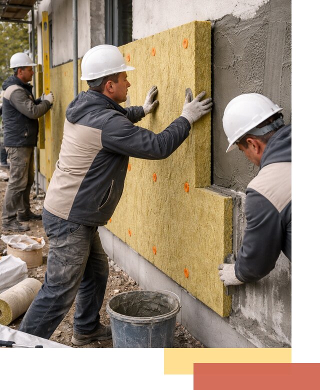 Утепление стен минватой в Сестрорецке — тепло и звукоизоляция