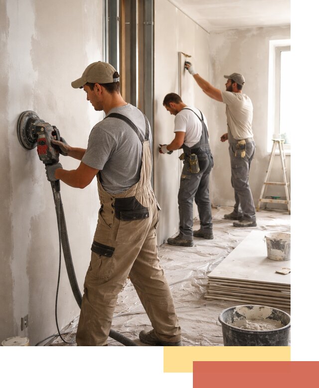 Профессиональная отделка стен в Сестрорецке качественно и в срок