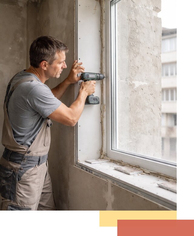 Монтаж гипсокартонных откосов в Сестрорецке под ключ