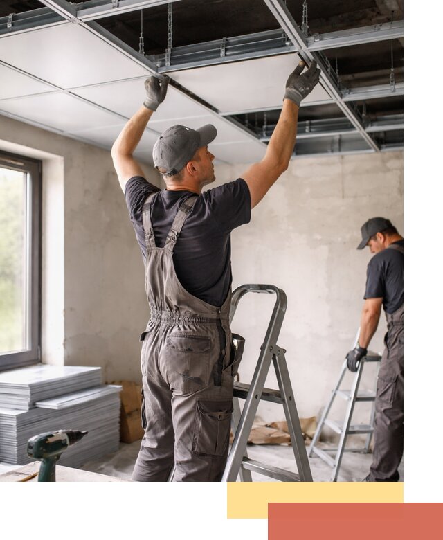 Монтаж кассетного потолка в Сестрорецке качественно и быстро