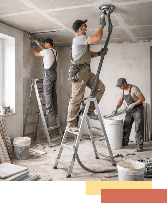 Ремонт потолка из гипсокартона в Сестрорецке: быстрый и качественный монтаж