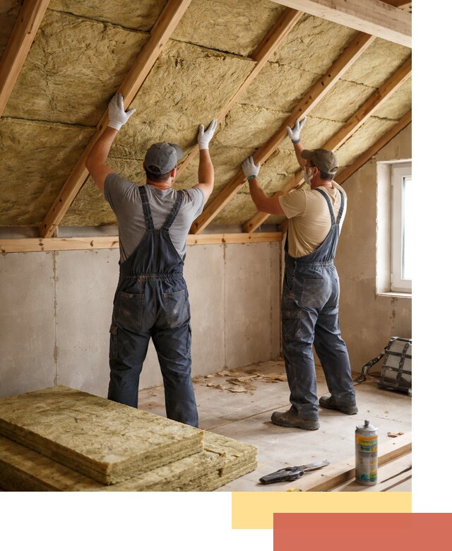 Утепление потолка минеральной ватой в Сестрорецке